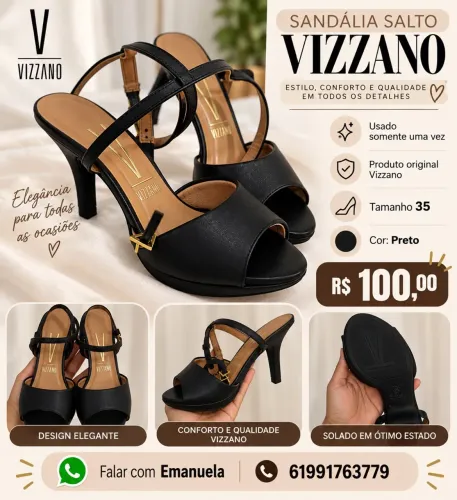 Salto Alto Preto