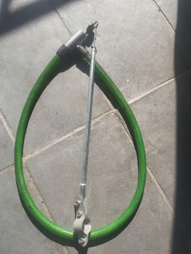 Cadeado moto e antena