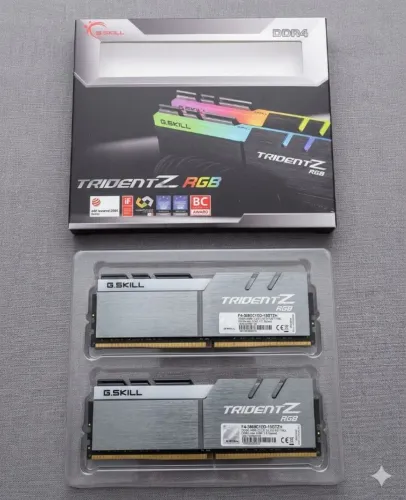Kit de memórias G. Skill TridentZ RGB 2x8GB clock 3.866Mhz - 4.400Mhz