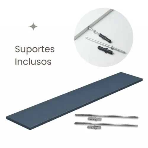 Tábua Prateleira 180cm para Organização - MDF Reforçado