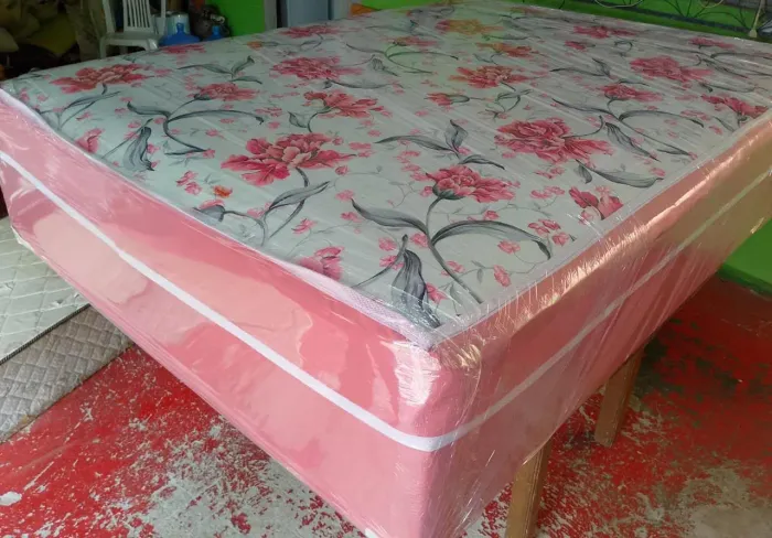 Cama de casal de espuma alta 20 cm