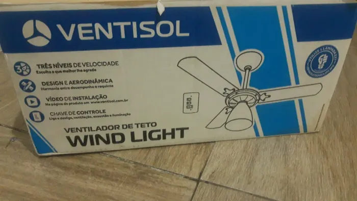 Ventilador de teto wind light