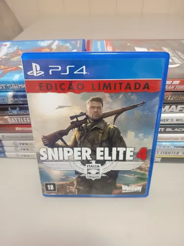 Sniper elite 4 edição limitada ps4