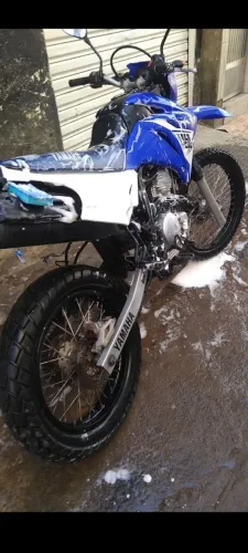 Xtz lander a venda, troco em outra moto, chassi e motor remarcado