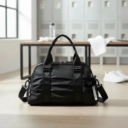 Bolsa de viagem impermeável, bolsa de ombro de fitness esportiva