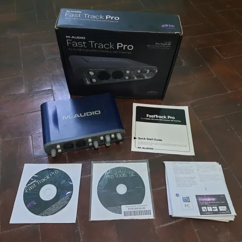 interface de audio M-AUDIO Fast Track Pro