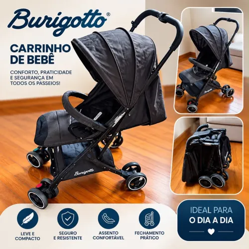 Carrinho Burigotto it muito compacto