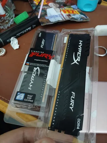 Memória ram 16GB DDR4 HyperX Gamer