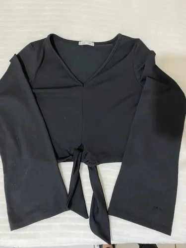 blusa de frio com amarração na frente