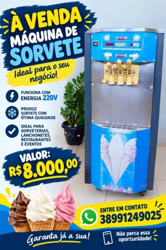 Máquina de sorvete