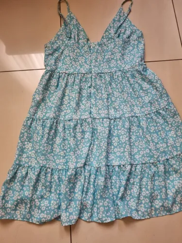 Vestido curto floral M