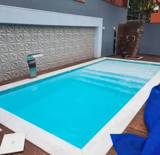 Piscina de fibra 7 metros