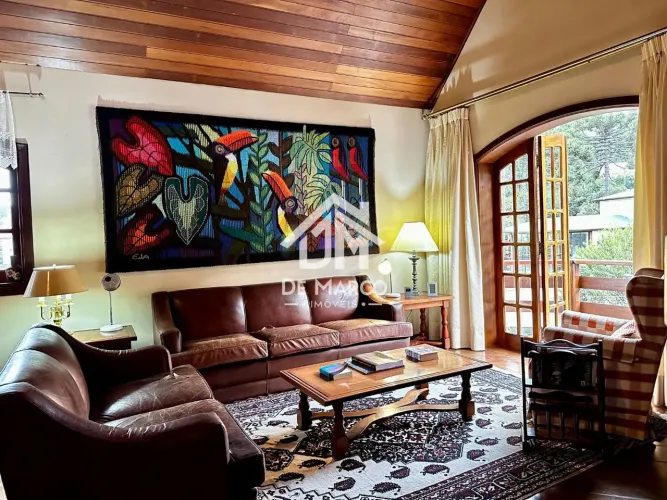 Apartamento com 6 dormitórios para alugar, 154 m² - Capivari - Campos do Jordão/SP