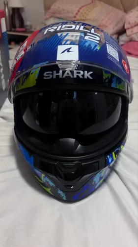 Capacete Shark Ridill 2 Raging Beast - Original c/ Viseira Solar