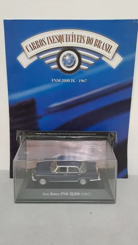MOBILE TOY MT ALFA Romeo 2300 1975 Carros Inesquecíveis do Brasil 1:43 Novo Lacrado