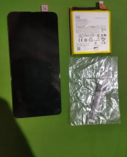 Tela bateria e cabo fllat do Motorola one hyper
