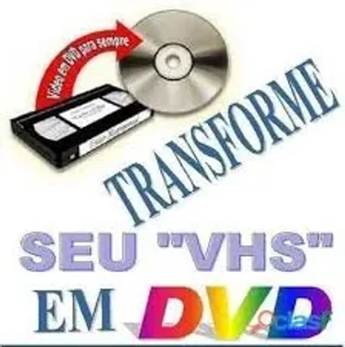 serviço de conversão de fitas vhs apenas 10.99 a unidade