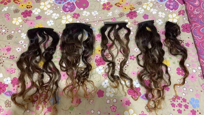Mega hair cabelo humano brasileiro 110g