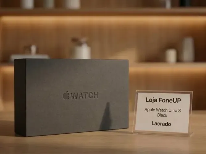 Apple Watch Ultra 3 Black | Novo Lacrado | 1 ano de Garantia Apple