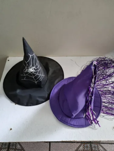 CHAPÉU DE BRUXA HALLOWEEN RETIRA EM CURITIBA (A.VERDE / GUAIRA)