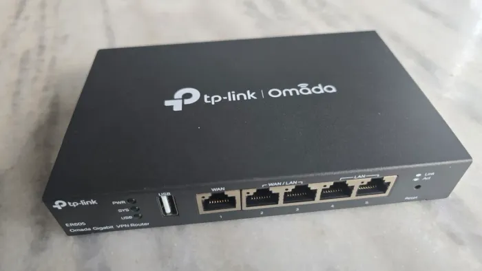 ROTEADOR TP-LINK OMADA ER605 - GIGABIT VPN | LOAD BALANCE | EXCELENTE ESTADO