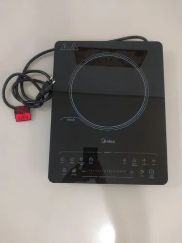 Cooktop De Induçao Midea Portatil 1 Boca Cyad Preto