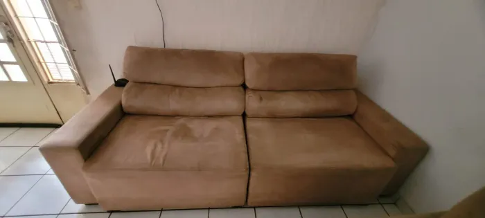 Sofá reclinável 2,40 m