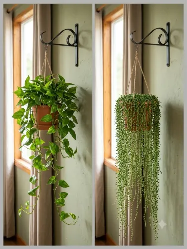Suporte para plantas/mão francesa