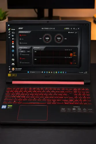 Notebook Gamer Acer Nitro 5 | i5 9a Ger | 24GB RAM | GTX 1650 | SSD + 1TB