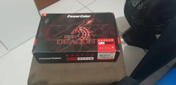 RX 570 (USADA), PORÉM FUNCIONANDO PERFEITAMENTE(não envio)