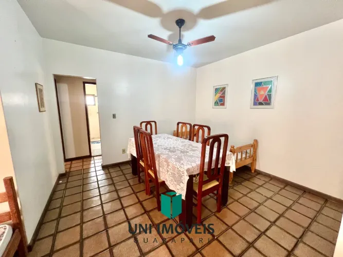 Apartamento à Beira-Mar na Praia do Morro com Dois Quartos Suíte e 3 Banheiros