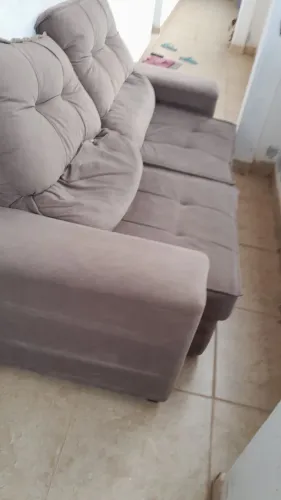 DOACÃO - Sofá 2 lugares para reforma.