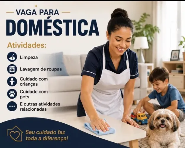 Empregada doméstica/ babá 3.000-4.000 SP imediato 