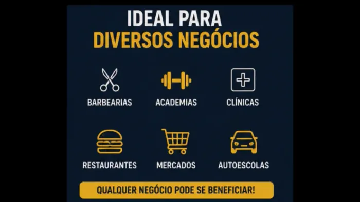 MIDIA INDOOR para comércios