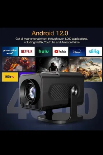 Vendo projetor Android 12.0 !