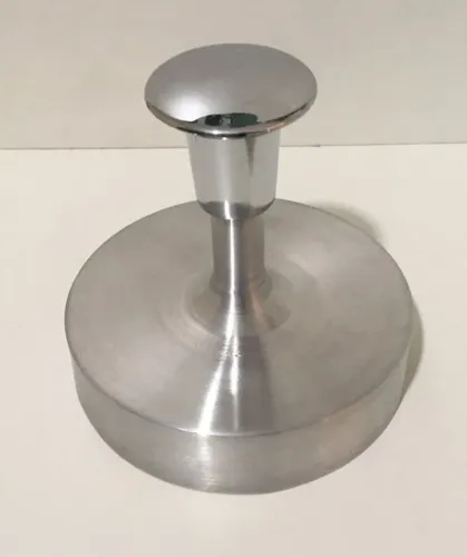 Modelador de Hambúrguer com 12cm em Alumínio - NOVO