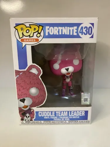 Funko, modelo Pop! Games Fortnite Cuddle Team Leader #430.