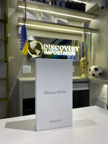 IPHONE 14 PRO CPO 128GB NOVO/LACRADO 1 ANO DE GARANTIA APPLE