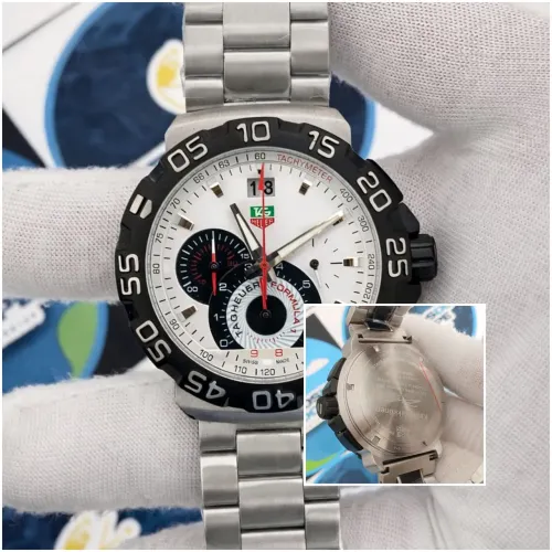 RELÓGIO KIMI CHNOGRAPH FUNDO BRANCO