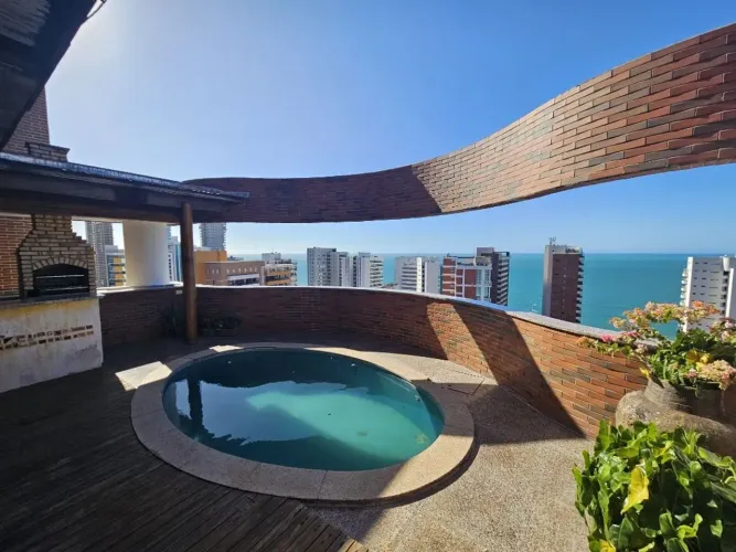Apartamento COBERTURA com 5 dormitórios à venda, 539 m² - Meireles - Fortaleza/CE