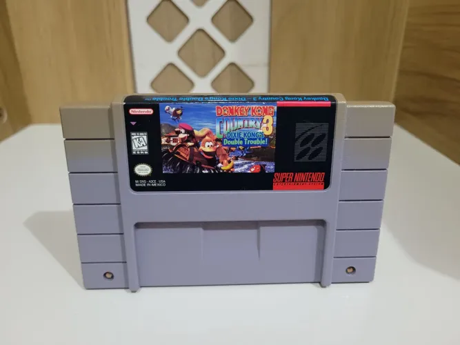 Donkey kong country 3 snes super nintendo