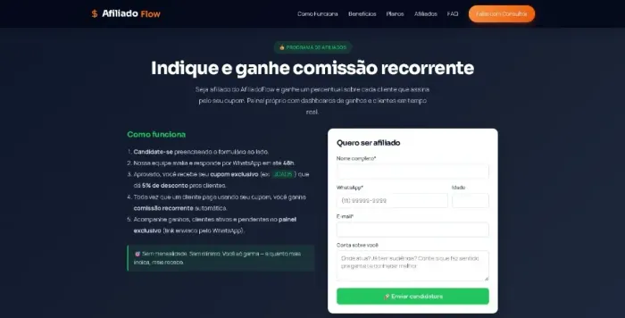 Divulgador(a) de Software | Trabalho Autônomo Comissionado