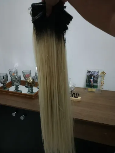 Mega hair fibra russa