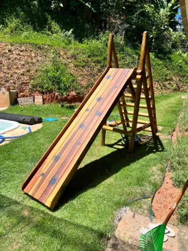 COMBO DESAFIO - PLAYGROUND ESCORREGA E GANGORRA