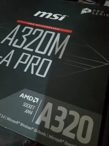 Placa mãe MSI a320m pro