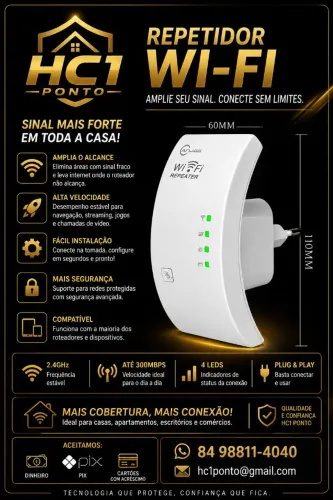 Repetidor wi-fi 