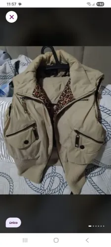 Colete beje