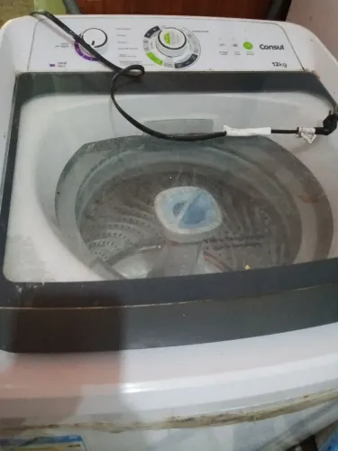 Máquina de lavar 12kg não tá fazendo a lavagem