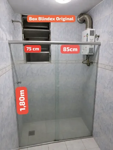 Box marca blindex igual Novo 