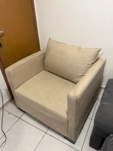 Sofá de linho